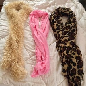 Bundle of 3 scarves